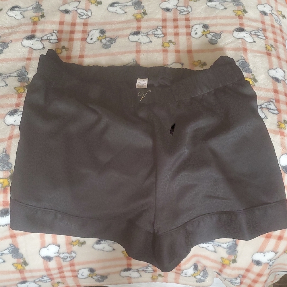 Victoria's Secret Black Sleeping/relaxing Shorts.
